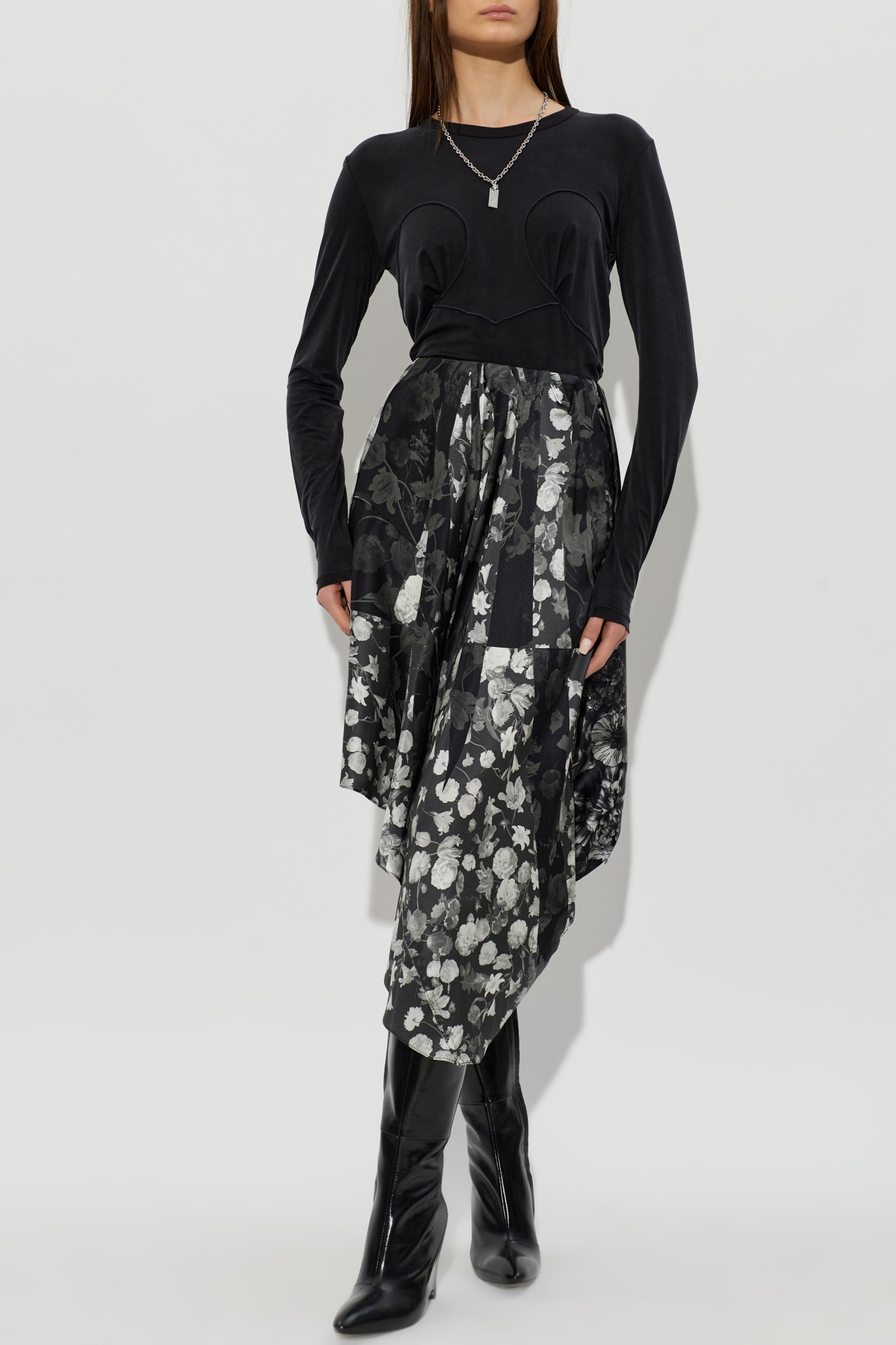 Maison Margiela Top with decorative stitching | Women's | Vitkac